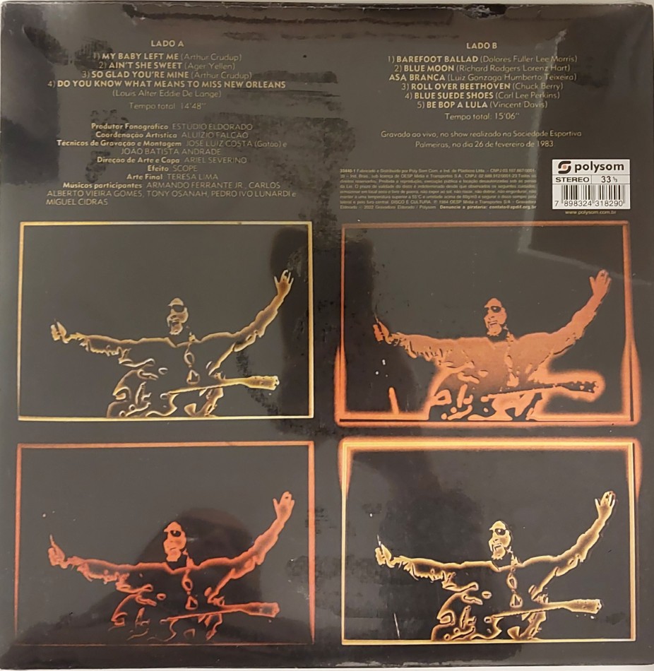 Raul Seixas - Álbum : Ao Vivo Único E Exclusivo - Imagem 2
