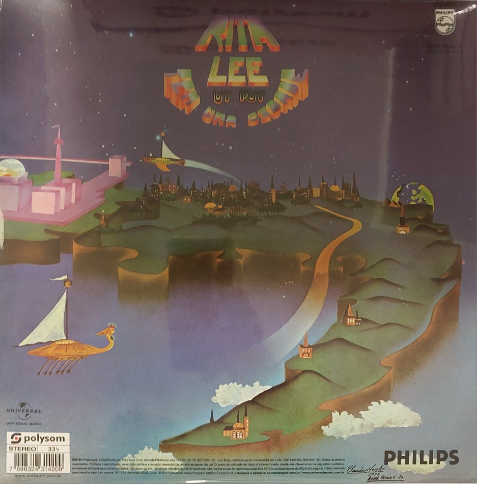 Rita Lee & Tutti Frutti (3) - Álbum : Atrás Do Porto Tem Uma Cidade - Imagem 2