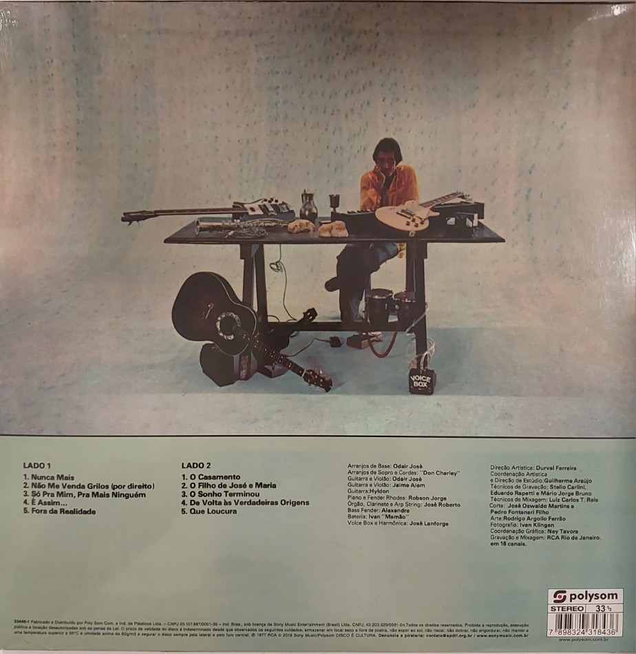 Odair José - Álbum : O Filho De José E Maria - Imagem 2