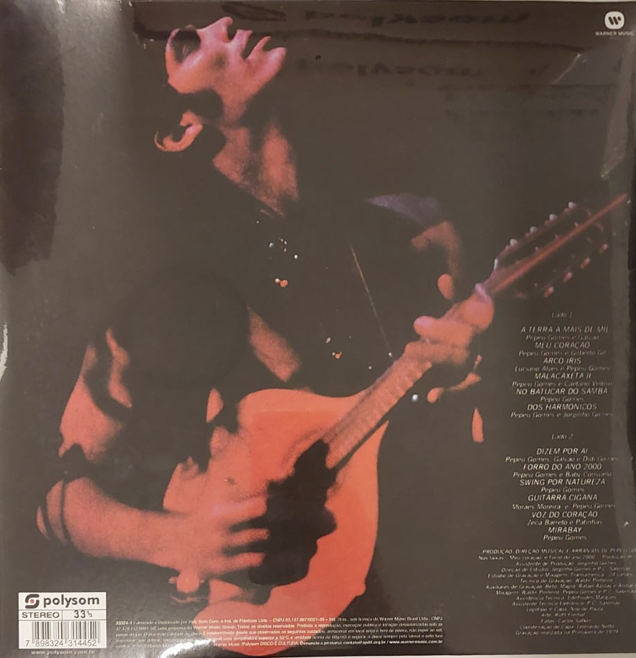 Pepeu Gomes - Álbum : Na Terra A Mais De Mil - Imagem 2
