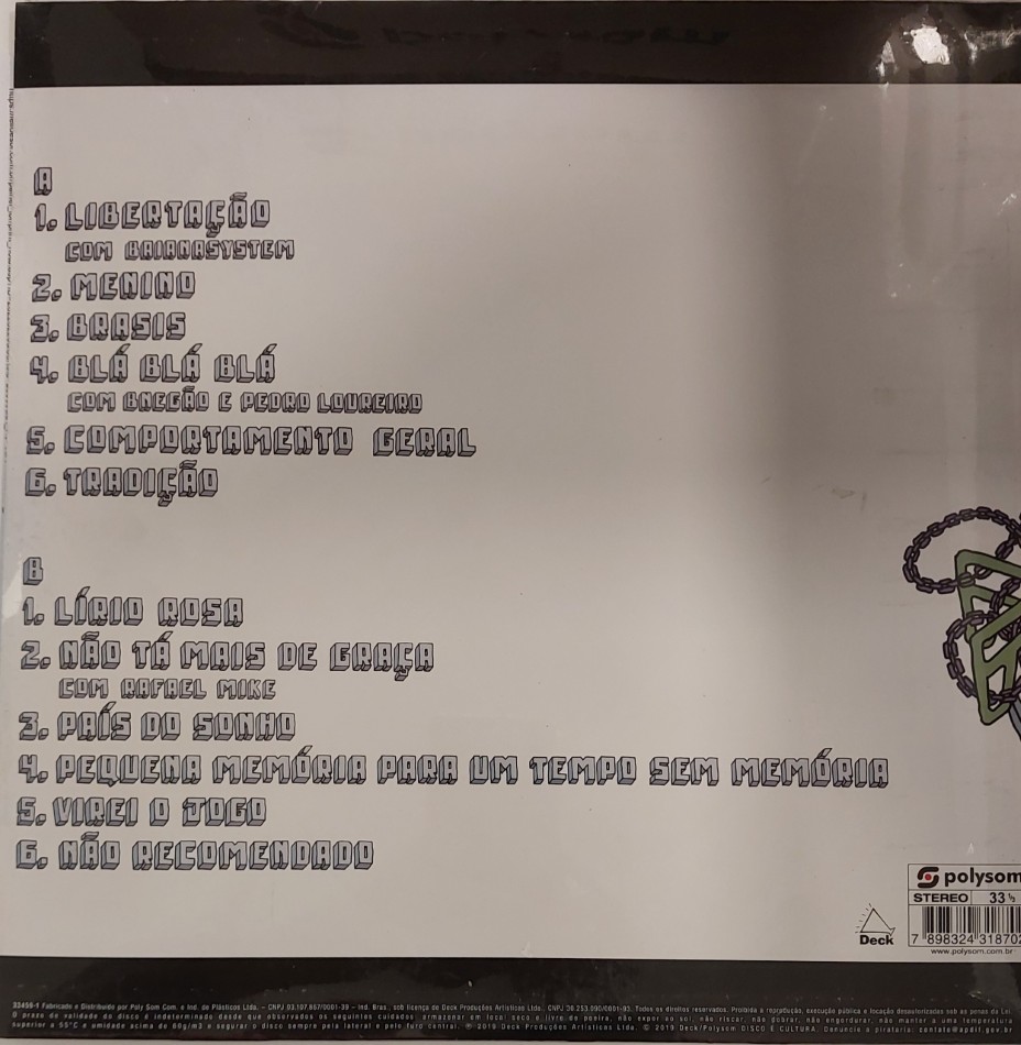 Elza Soares - Álbum : Planeta Fome - Imagem 2