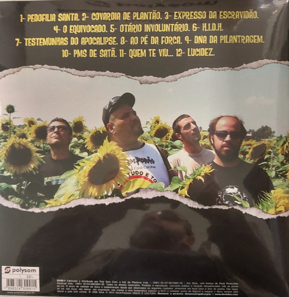 Ratos De Porão - Álbum : Homem Inimigo Do Homem - Imagem 2