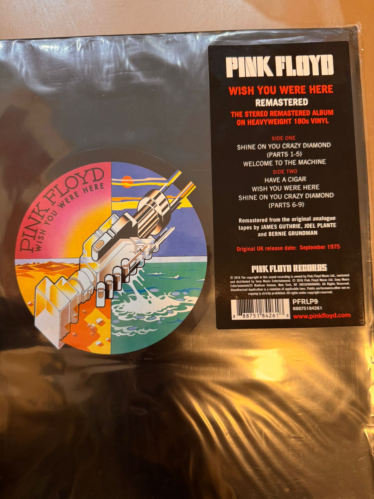 Pink Floyd - Álbum: Wish You Were Here - Imagem 2