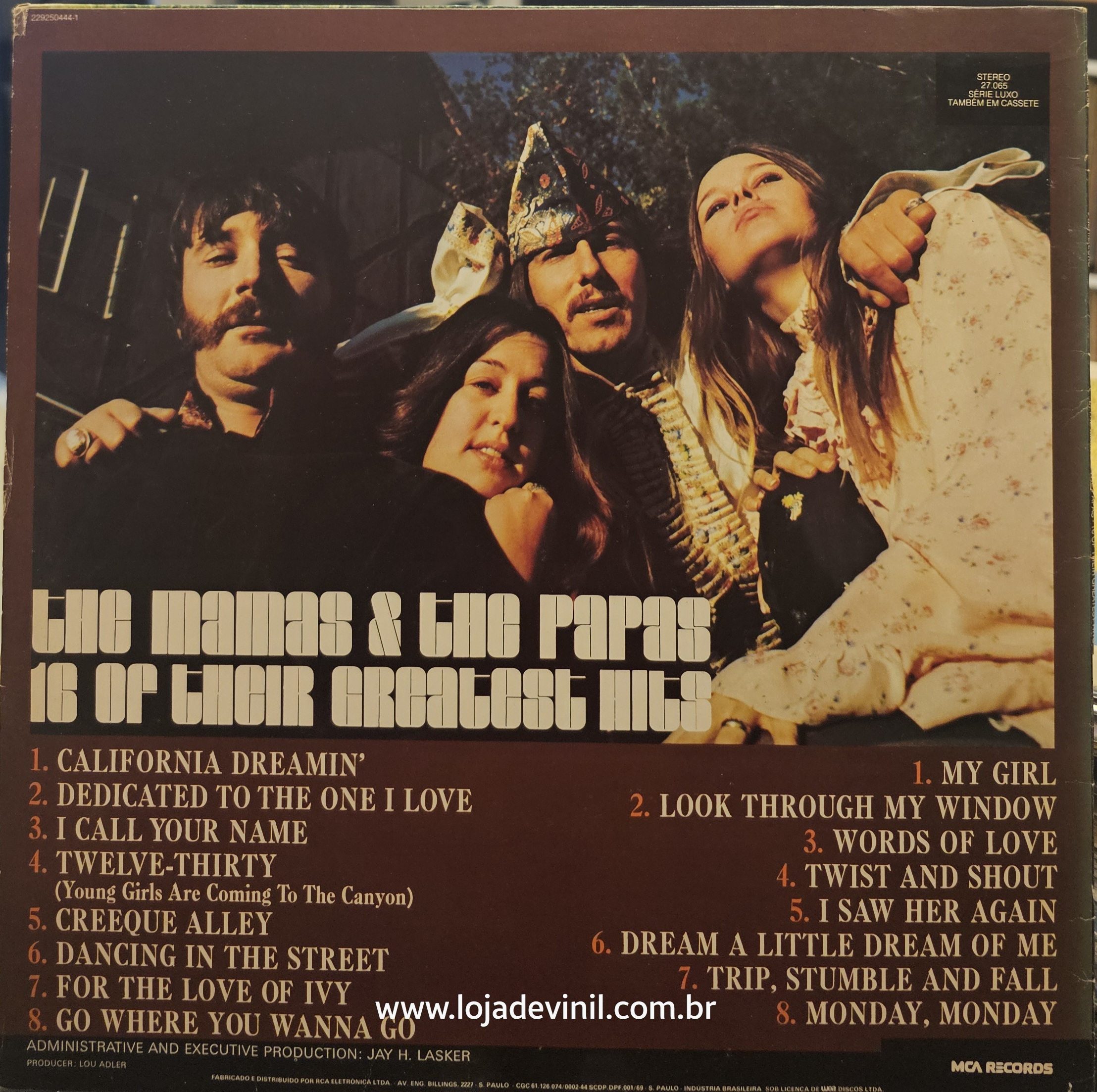 The Mamas & The Papas – 16 Of Their Greatest Hits - Imagem 2